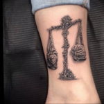 Фото красивые тату на щиколотке 12.08.2019 №075 - beautiful ankle tattoos - tatufoto.com
