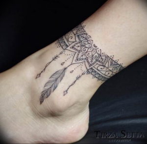 Фото красивые тату на щиколотке 12.08.2019 №078 - beautiful ankle tattoos - tatufoto.com