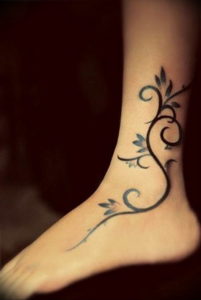 Фото красивые тату на щиколотке 12.08.2019 №081 - beautiful ankle tattoos - tatufoto.com