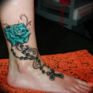 Фото красивые тату на щиколотке 12.08.2019 №084 - beautiful ankle tattoos - tatufoto.com