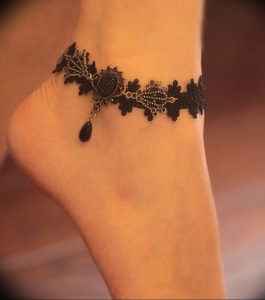 Фото красивые тату на щиколотке 12.08.2019 №086 - beautiful ankle tattoos - tatufoto.com