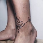 Фото красивые тату на щиколотке 12.08.2019 №087 - beautiful ankle tattoos - tatufoto.com