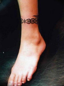 Фото красивые тату на щиколотке 12.08.2019 №088 - beautiful ankle tattoos - tatufoto.com