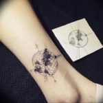 Фото красивые тату на щиколотке 12.08.2019 №089 - beautiful ankle tattoos - tatufoto.com