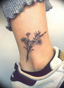 Фото красивые тату на щиколотке 12.08.2019 №111 - beautiful ankle tattoos - tatufoto.com