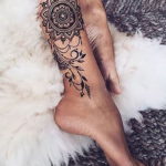 Фото красивые тату на щиколотке 12.08.2019 №117 - beautiful ankle tattoos - tatufoto.com