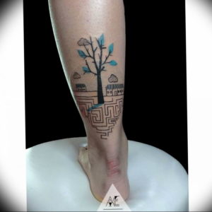 Фото красивые тату на щиколотке 12.08.2019 №121 - beautiful ankle tattoos - tatufoto.com