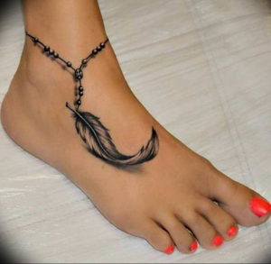 Фото красивые тату на щиколотке 12.08.2019 №124 - beautiful ankle tattoos - tatufoto.com
