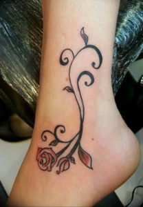 Фото красивые тату на щиколотке 12.08.2019 №131 - beautiful ankle tattoos - tatufoto.com