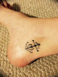Фото красивые тату на щиколотке 12.08.2019 №134 - beautiful ankle tattoos - tatufoto.com