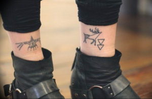 Фото красивые тату на щиколотке 12.08.2019 №138 - beautiful ankle tattoos - tatufoto.com