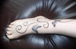 Фото красивые тату на щиколотке 12.08.2019 №143 - beautiful ankle tattoos - tatufoto.com
