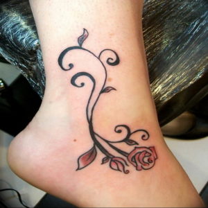 Фото красивые тату на щиколотке 12.08.2019 №144 - beautiful ankle tattoos - tatufoto.com