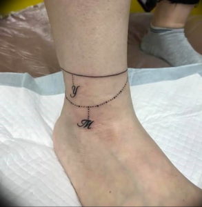 Фото красивые тату на щиколотке 12.08.2019 №147 - beautiful ankle tattoos - tatufoto.com