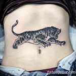 Фото красивые тату тигр 12.08.2019 №008 - beautiful tiger tattoos - tatufoto.com
