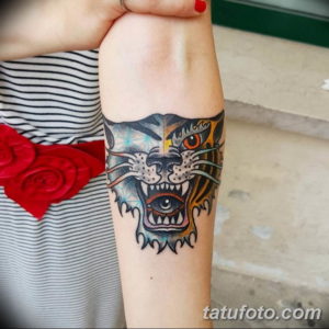 Фото красивые тату тигр 12.08.2019 №019 - beautiful tiger tattoos - tatufoto.com