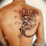 Фото красивые тату тигр 12.08.2019 №037 - beautiful tiger tattoos - tatufoto.com