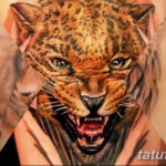 Фото красивые тату тигр 12.08.2019 №038 - beautiful tiger tattoos - tatufoto.com