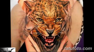 Фото красивые тату тигр 12.08.2019 №038 - beautiful tiger tattoos - tatufoto.com