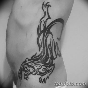 Фото красивые тату тигр 12.08.2019 №044 - beautiful tiger tattoos - tatufoto.com