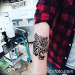 Фото красивые тату тигр 12.08.2019 №059 - beautiful tiger tattoos - tatufoto.com