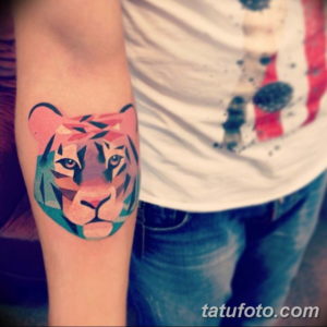 Фото красивые тату тигр 12.08.2019 №066 - beautiful tiger tattoos - tatufoto.com