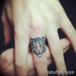 Фото красивые тату тигр 12.08.2019 №070 - beautiful tiger tattoos - tatufoto.com