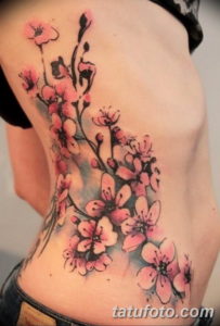 Фото красивые тату цветы 12.08.2019 №010 - beautiful tattoo flowers - tatufoto.com