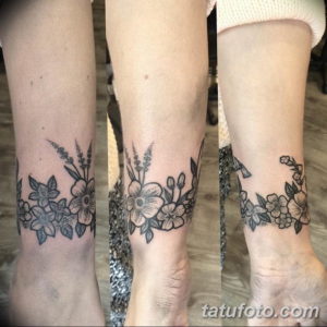 Фото красивые тату цветы 12.08.2019 №022 - beautiful tattoo flowers - tatufoto.com
