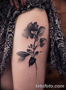 Фото красивые тату цветы 12.08.2019 №024 - beautiful tattoo flowers - tatufoto.com