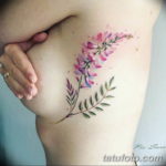 Фото красивые тату цветы 12.08.2019 №025 - beautiful tattoo flowers - tatufoto.com