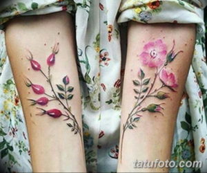 Фото красивые тату цветы 12.08.2019 №026 - beautiful tattoo flowers - tatufoto.com