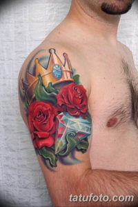 Фото красивые тату цветы 12.08.2019 №035 - beautiful tattoo flowers - tatufoto.com