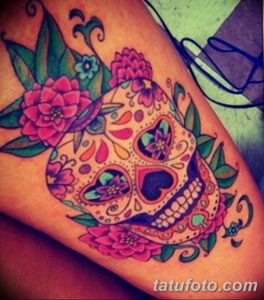 Фото красивые тату цветы 12.08.2019 №036 - beautiful tattoo flowers - tatufoto.com