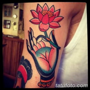 Фото красивые тату цветы 12.08.2019 №039 - beautiful tattoo flowers - tatufoto.com