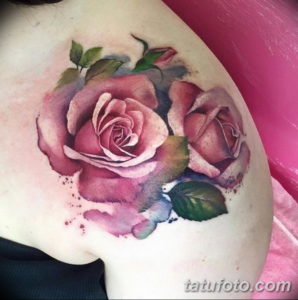 Фото красивые тату цветы 12.08.2019 №041 - beautiful tattoo flowers - tatufoto.com