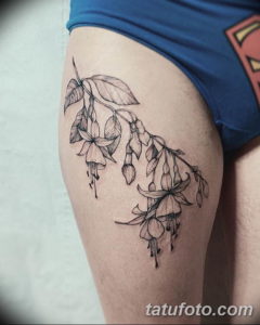 Фото красивые тату цветы 12.08.2019 №049 - beautiful tattoo flowers - tatufoto.com