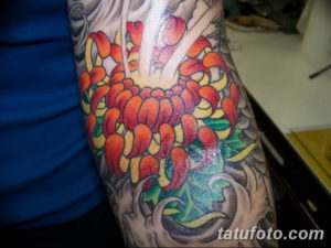 Фото красивые тату цветы 12.08.2019 №055 - beautiful tattoo flowers - tatufoto.com