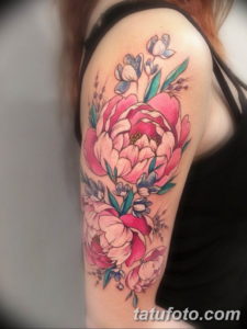 Фото красивые тату цветы 12.08.2019 №058 - beautiful tattoo flowers - tatufoto.com