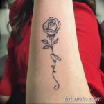Фото красивые тату цветы 12.08.2019 №061 - beautiful tattoo flowers - tatufoto.com
