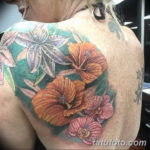 Фото красивые тату цветы 12.08.2019 №062 - beautiful tattoo flowers - tatufoto.com