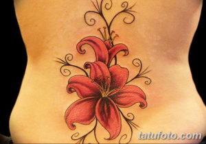 Фото красивые тату цветы 12.08.2019 №065 - beautiful tattoo flowers - tatufoto.com