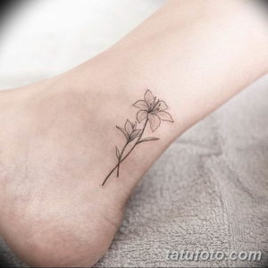 Фото красивые тату цветы 12.08.2019 №067 - beautiful tattoo flowers - tatufoto.com