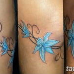 Фото красивые тату цветы 12.08.2019 №082 - beautiful tattoo flowers - tatufoto.com
