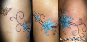 Фото красивые тату цветы 12.08.2019 №082 - beautiful tattoo flowers - tatufoto.com