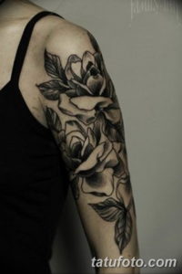 Фото красивые тату цветы 12.08.2019 №092 - beautiful tattoo flowers - tatufoto.com