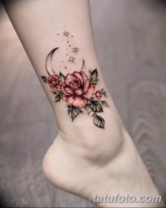 Фото красивые тату цветы 12.08.2019 №096 - beautiful tattoo flowers - tatufoto.com