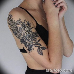 Фото красивые тату цветы 12.08.2019 №100 - beautiful tattoo flowers - tatufoto.com