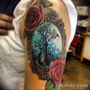 Фото красивые цветные тату 12.08.2019 №006 - beautiful colored tattoos - tatufoto.com