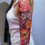 Фото красивые цветные тату 12.08.2019 №007 - beautiful colored tattoos - tatufoto.com